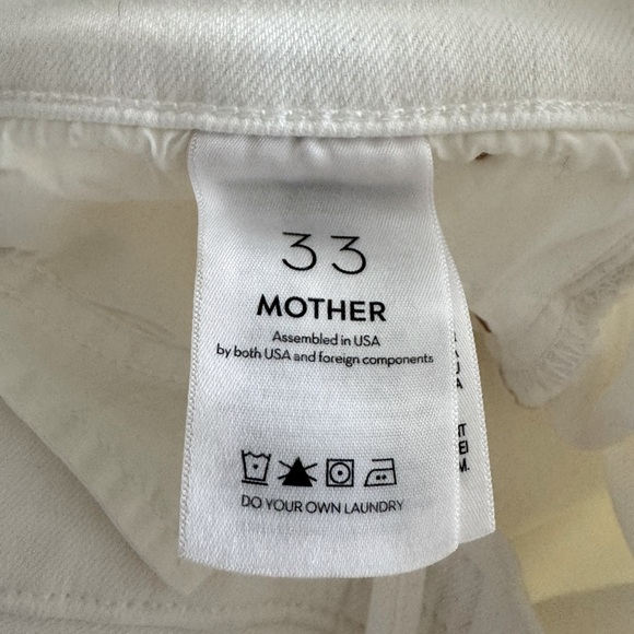 Anthropologie Mother Mid Rise Dazzler Ankle Fairest Of Them All Jeans Size 33 - Picture 10 of 12